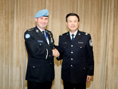 王小洪会见联合国客人